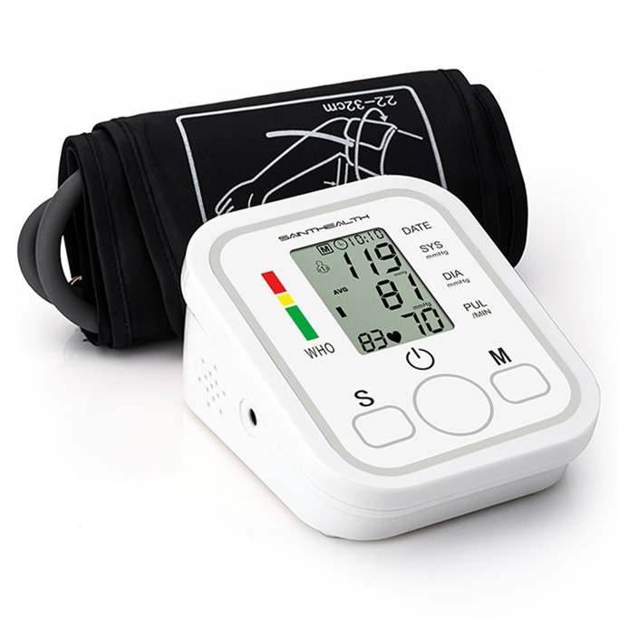 Pengukur Tekanan Darah OMHRG7WH Electronic Sphygmomanometer - ZK-B869 - White