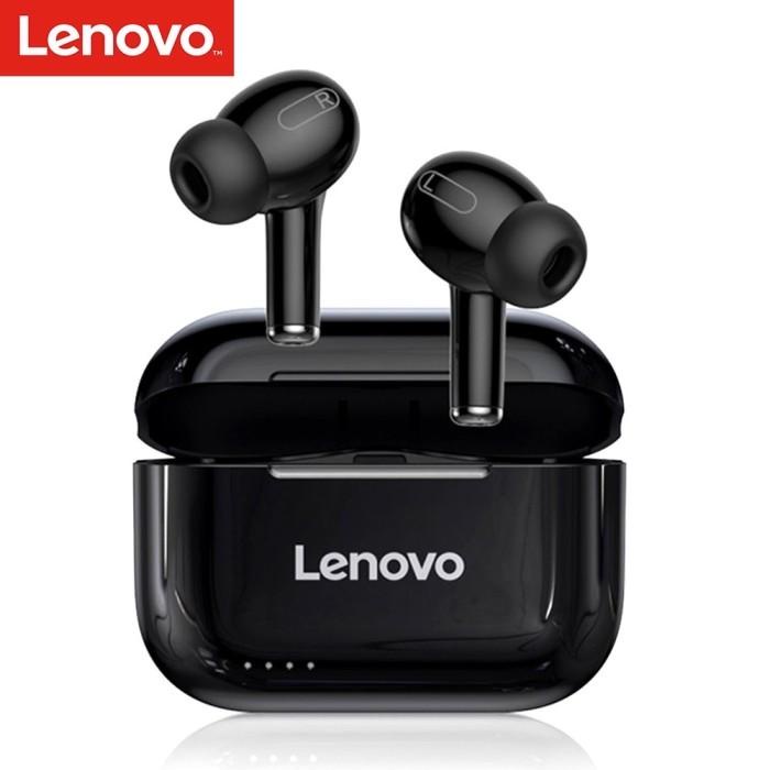Earphone | Tws Lenovo Handsfree Earphone Bluetooth 5.0 Lp1S Waterproof Ipx4