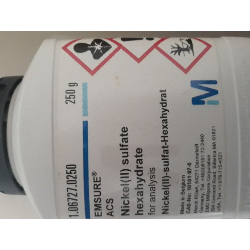 NICKEL(II) SULFATE HEXAHYDRATE FOR ANALY