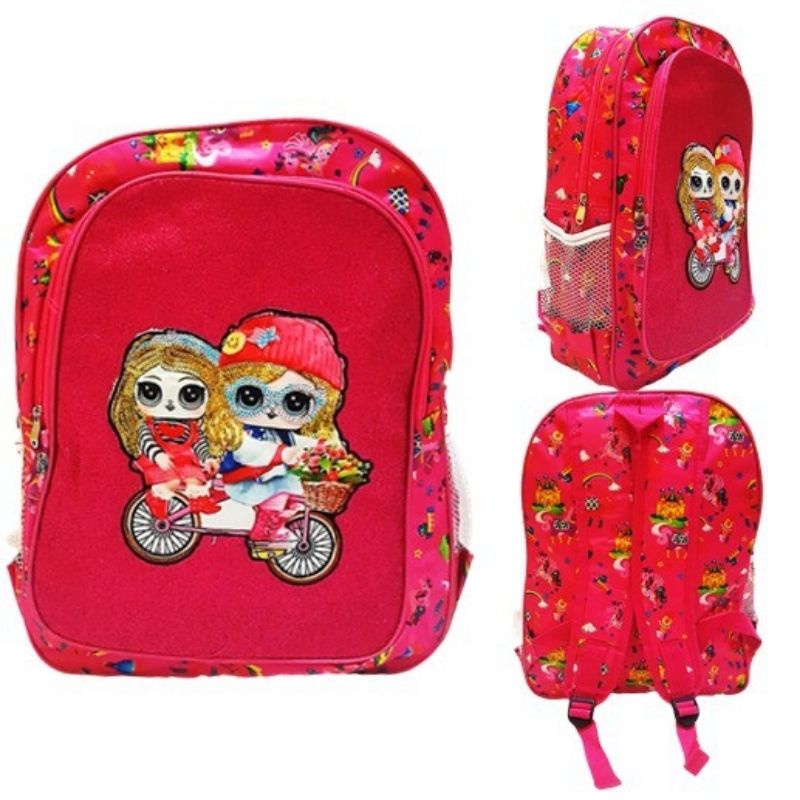 Tas Ransel Anak Sekolah SD TK LED Nyala Lampu