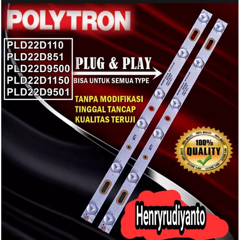 BACKLIGHT POLYTRON TV PLD22D110 PLD22D851 PLD22D9500 PLD22D1150