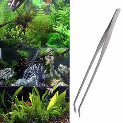 PINSET PANJANG AQUASCAPE 27 CM / PINSET BENGKOK AQUASCAPE  / CAPIT PANJANG