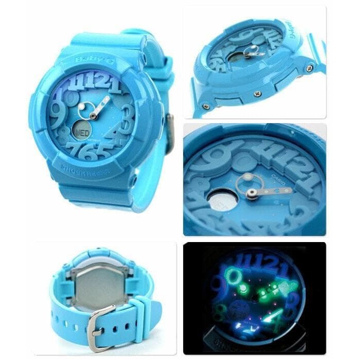 jam tangan / Watch_Id WANITA ORIGINAL CASIO BABY-G BGA-130-2B
