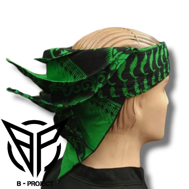 Iket Merak Ligar ( instan ) iket merak ngibing praktis permanen tinggal di pakai - iket sunda - bend