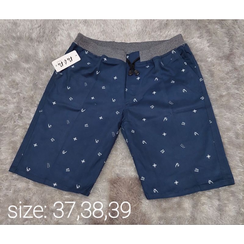 CELANA PENDEK PRIA CHINOS RIP MOTIF (size: 33- 39)