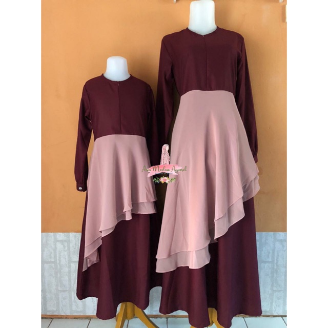 Gamis couple / Family couple / Sarimbit