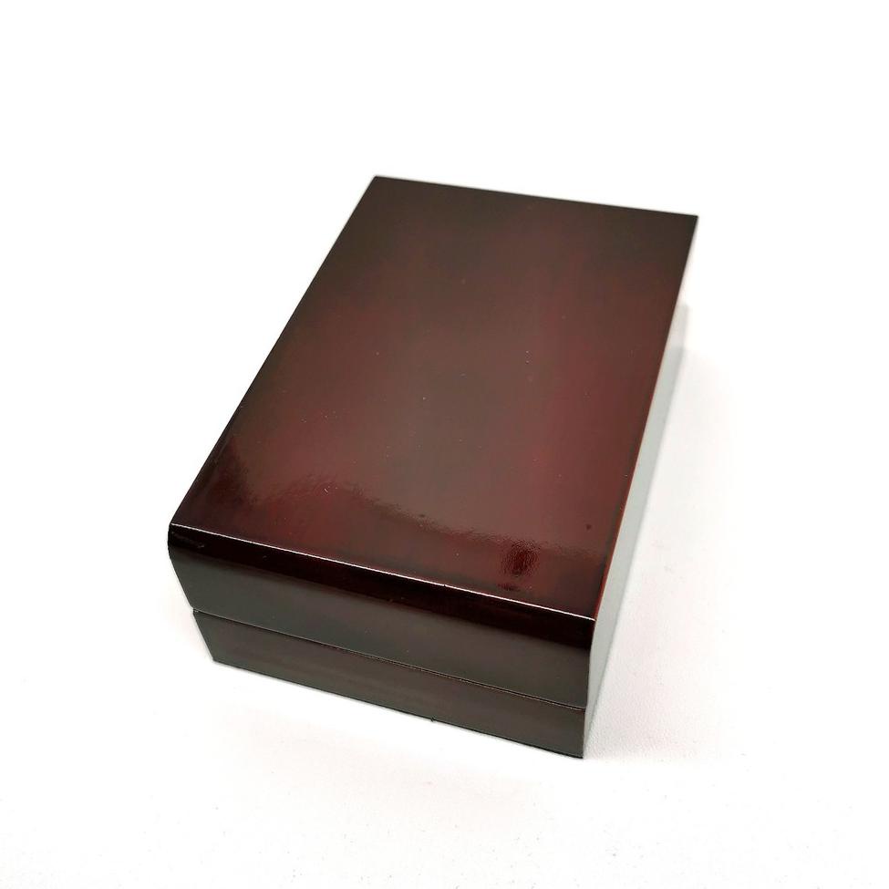 Kotak Kartu Emas Antam Berbahan Kayu Mewah / Box Tempat Penyimpanan Logam Mulia Emas Batangan Cocok 