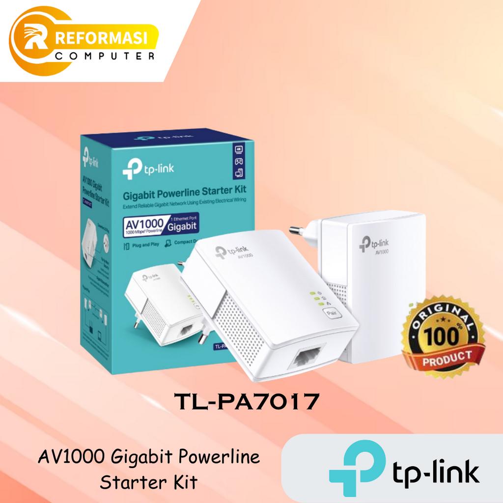 Powerline TPLink TL-PA7017 KIT AV1000 Gigabit Starter Kit PA7017 KIT