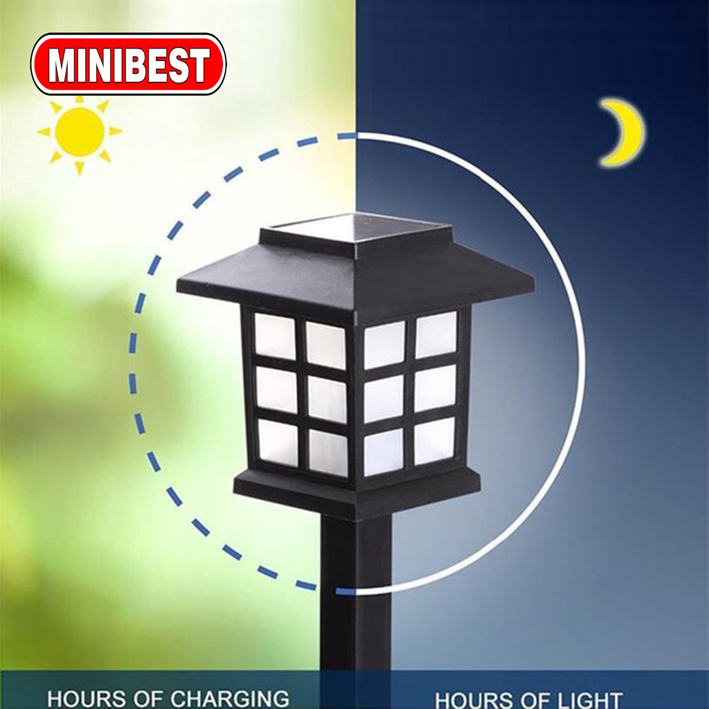 [MB] Lampu Taman Tancap Led Energi Solar Outdoor Garden Lamp