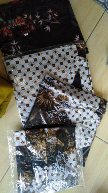 (couple Keluarga) Batik Couple Keluarga Ayah Ibu & Anak Motif Wayang
