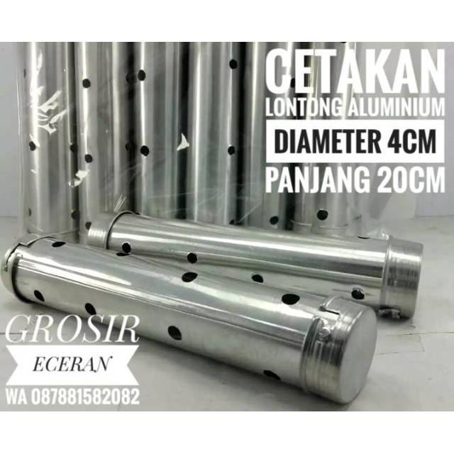 Cetakan Lontong Aluminium Diameter 4cm Panjang 20cm