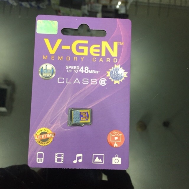 V-gen Memory Card 8gb Memori Vgen Original