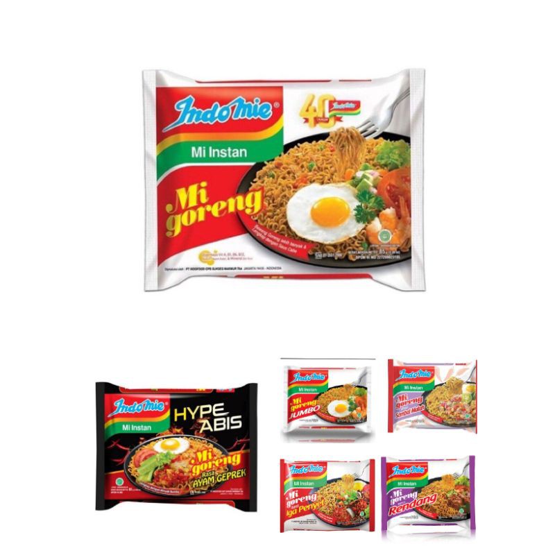 

Indomie Goreng / Mie Instant / Indomie Jumbo