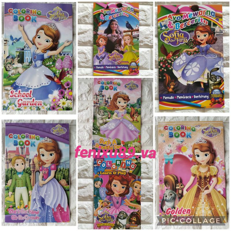 Buku Mewarnai Sofia hvs