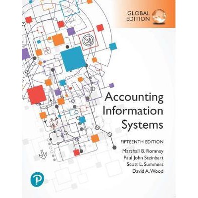 Accounting Information Systems 15ed Global Edition by Romney
