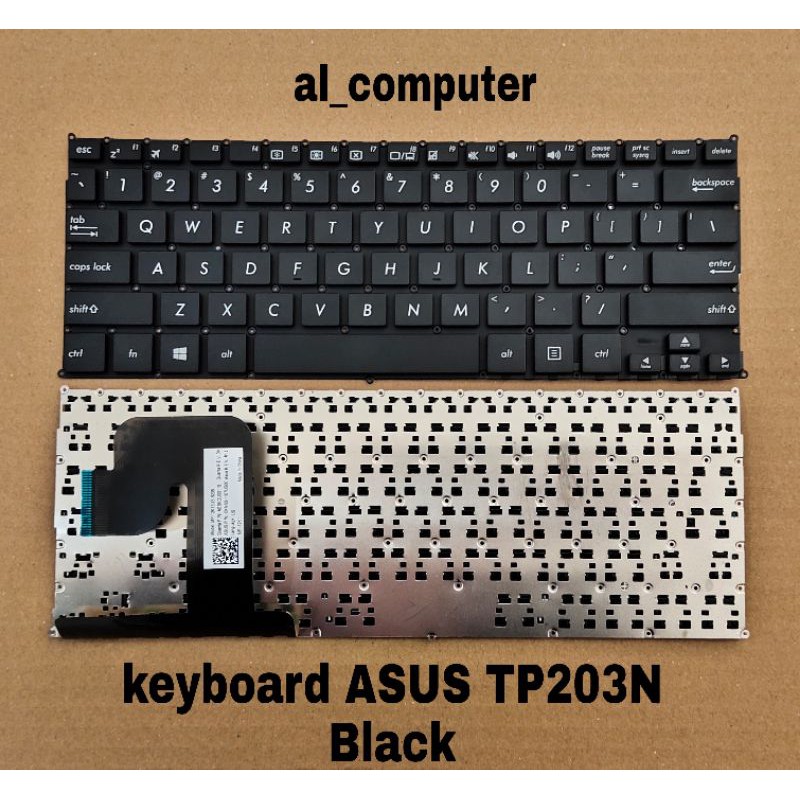 keyboard ASUS TP203N Black