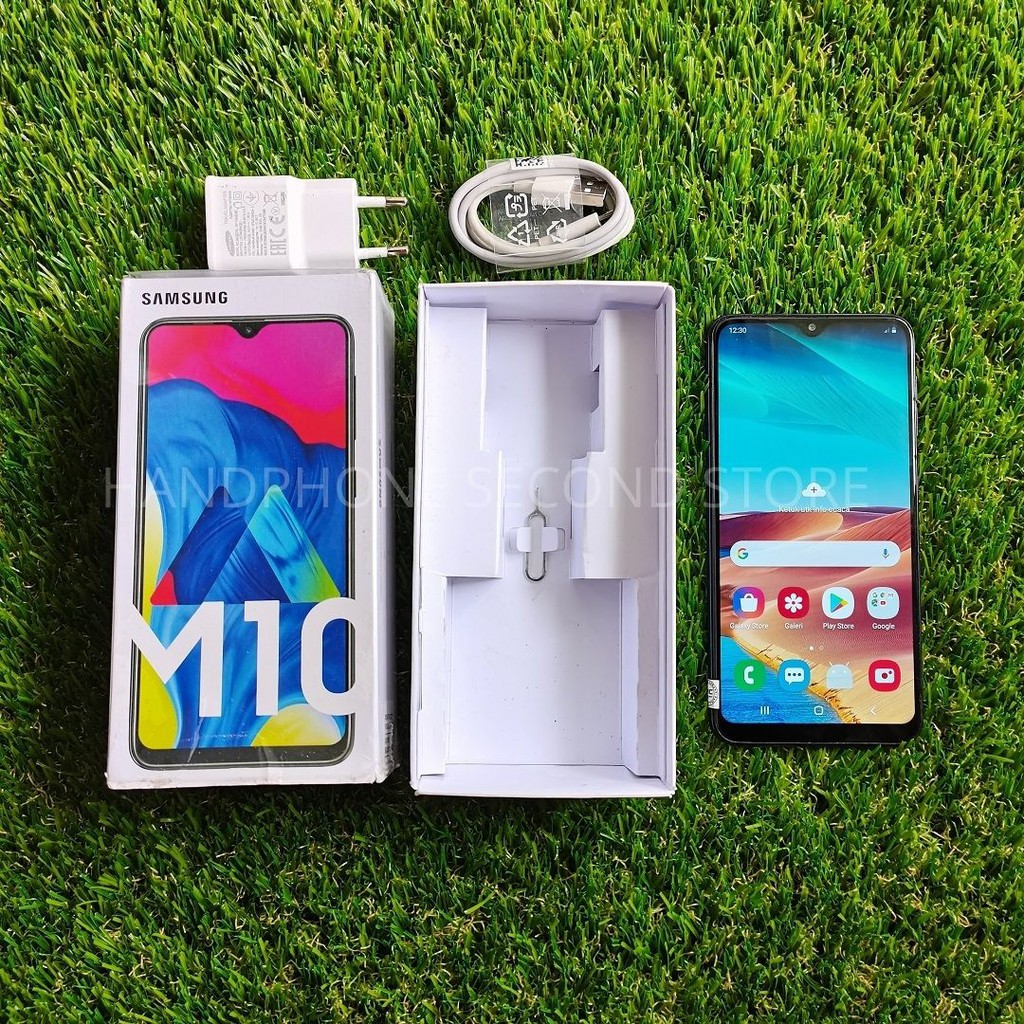 HANDPHONE SAMSUNG M10 2/16GB SECOND SEKEN BEKAS MURAH