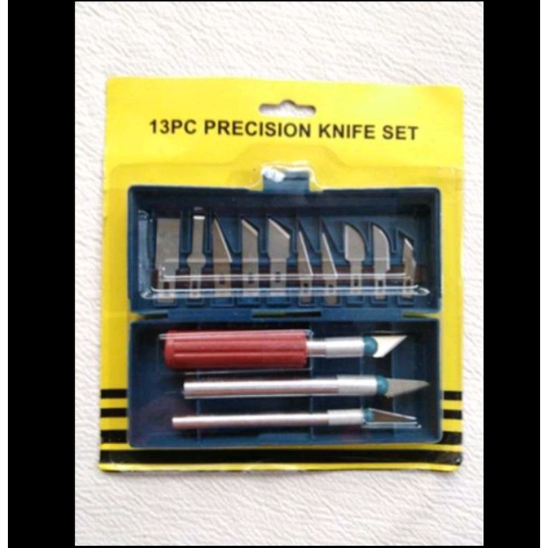 PAHAT UKIR SATU SET PAHAT KAYU 13PIS