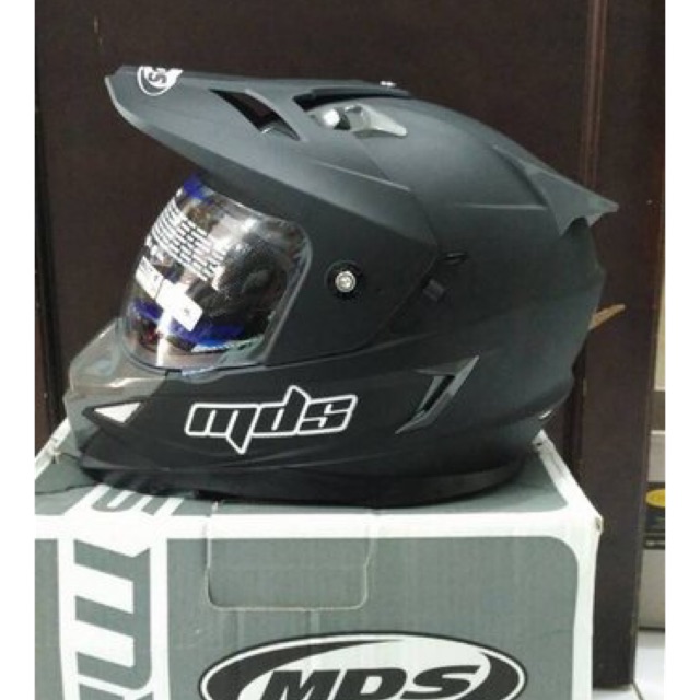 HELM FULL FACE SUPERMOTO MDS SUPER PRO SOLID SERIES