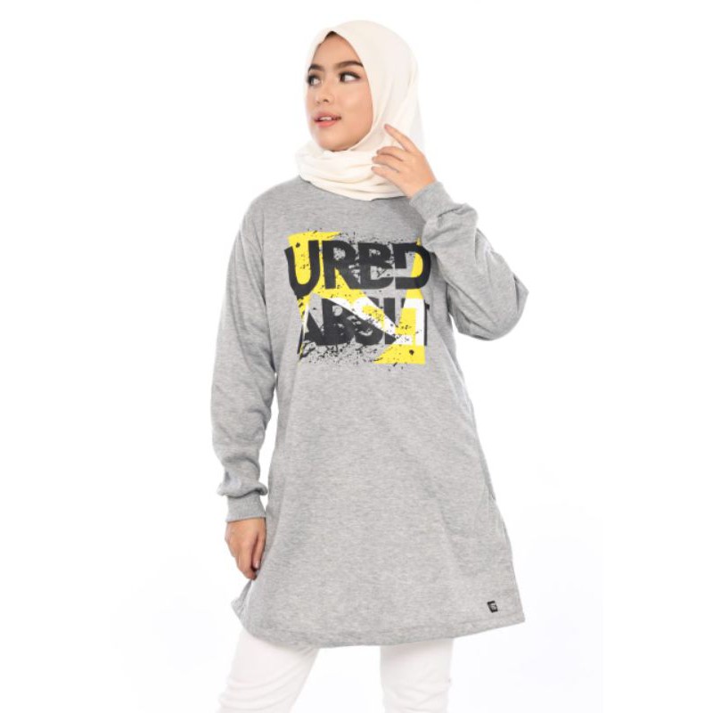 X-Urband Sweater Wanita Qila Tunik / Sweater Tunik Wanita A127