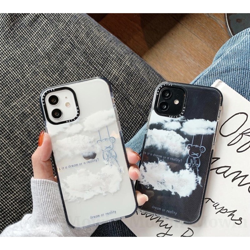 casetify clouds bear for ip 12 11 xr xs etc