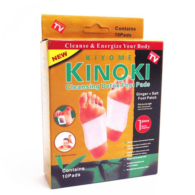 Kinoki Koyo Kaki Cleansing Detox Original Isi 10 Pad Dalam 1 Box