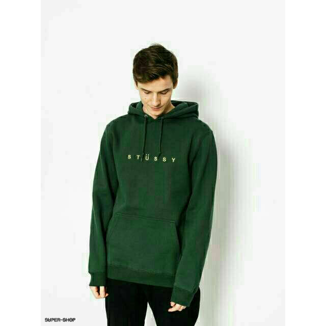 Jaket Hoodie Stussy Helvetica Hijau Army Biru Navy Jaket Hoodie Stussy Helvetica Hijau Army Biru Navy