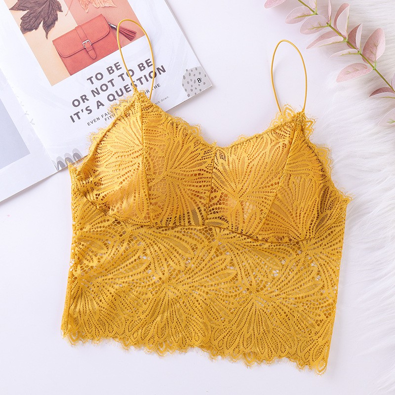 (COD) Bra Wanita Lembut Bra Renda Bralette BH MALL SHOPPING