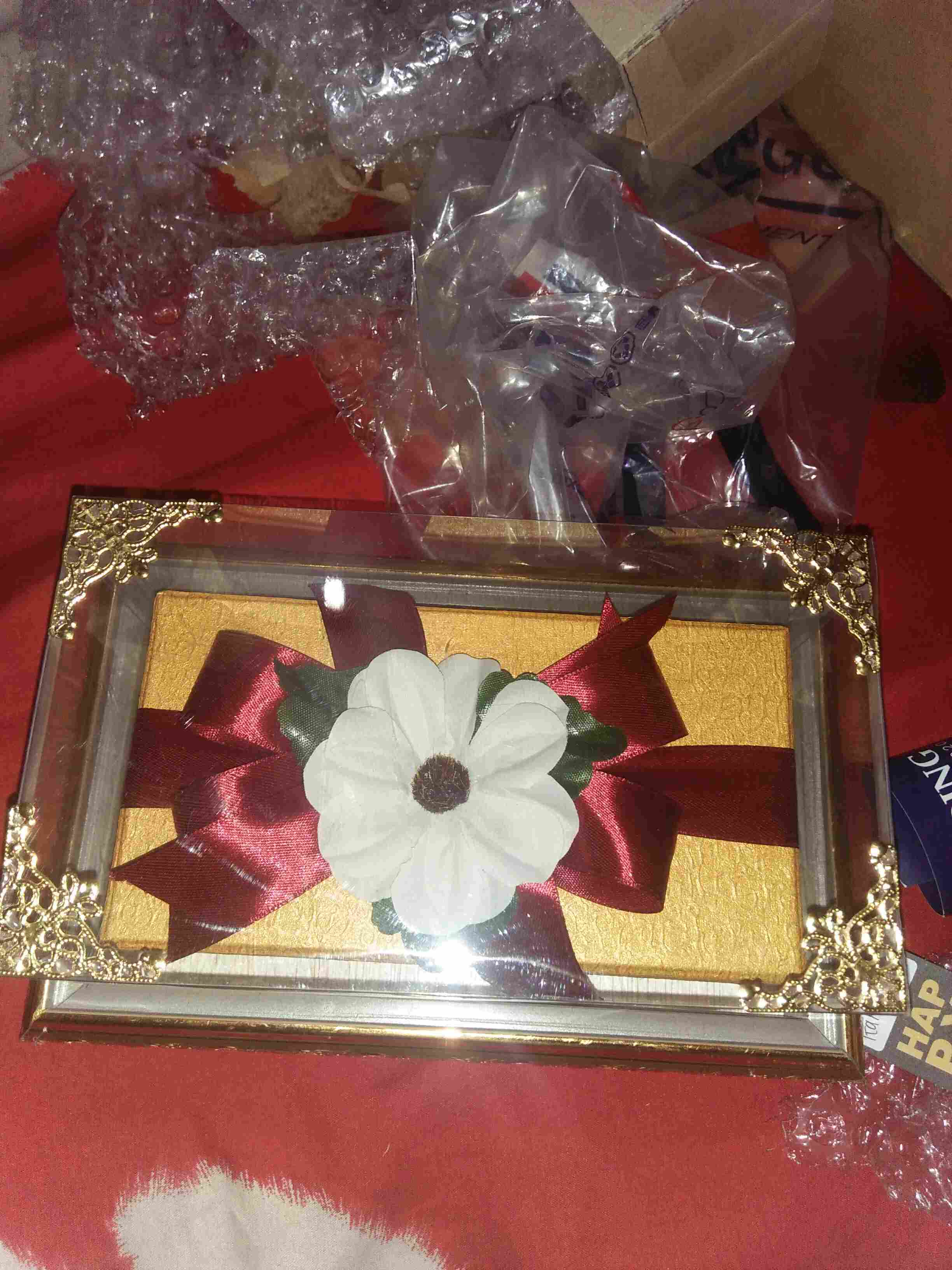 Frame Tempat Uang Box Karton Untuk Seserahan Pernikahan/tunangan - Fub