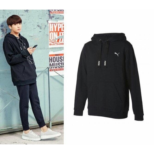 bts jungkook black hoodie