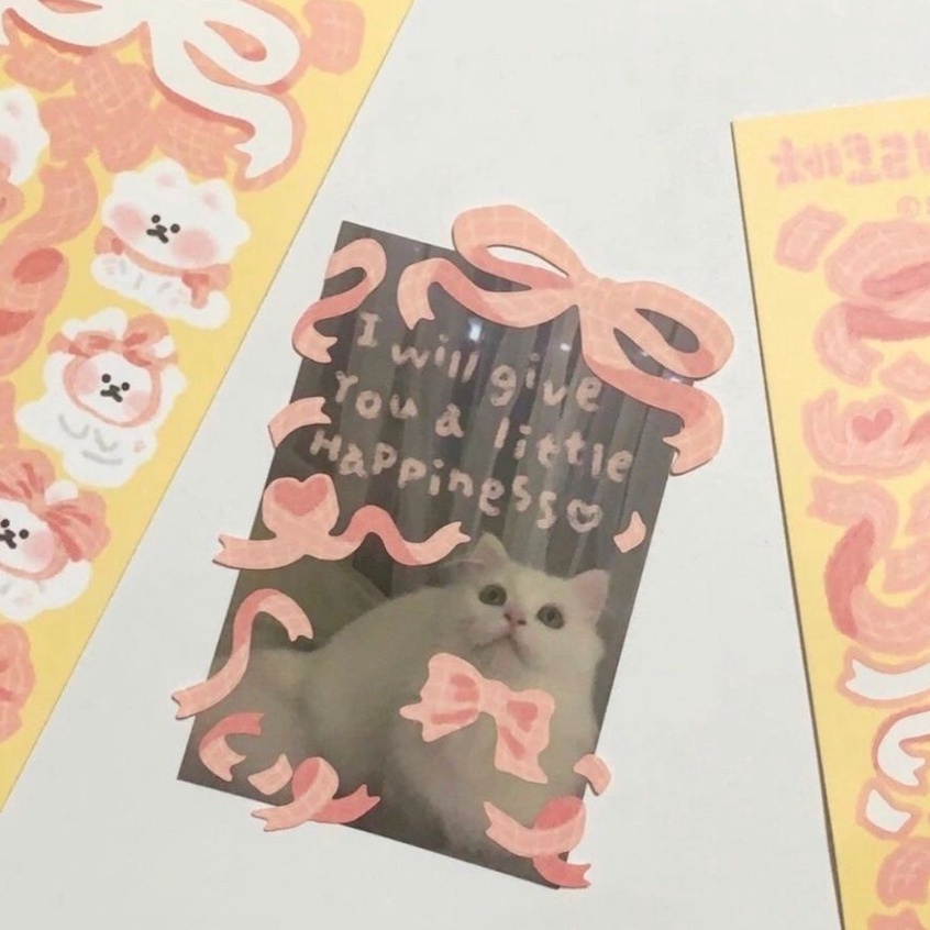 

[Selcyshine] 1Pcs Korean Sticker Confetti Glitter Laser / Korean Sticker Deco - Made In Korea