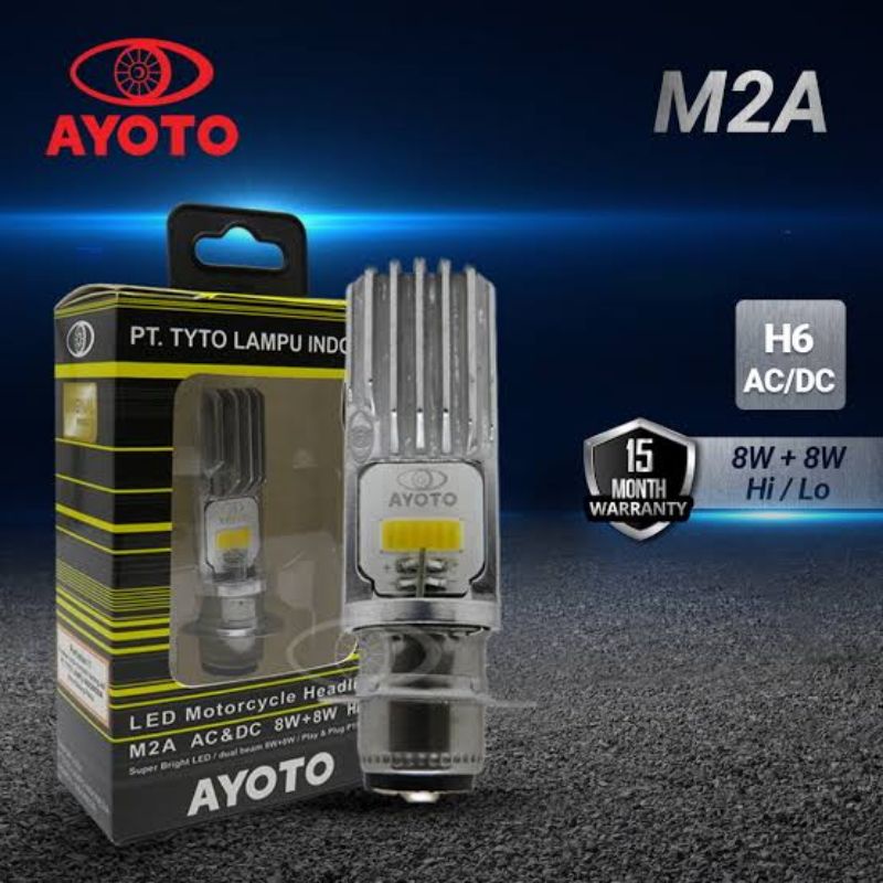 COD Lampu dop Depan Led Matic Bebek ACDC nyala putih terang
