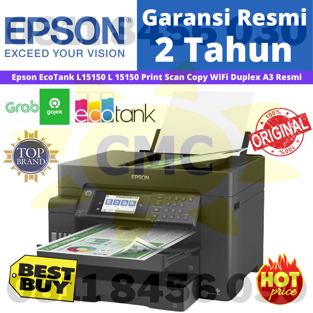 Epson EcoTank L15150 A3 WiFi Duplex All in One Ink Tank Printer