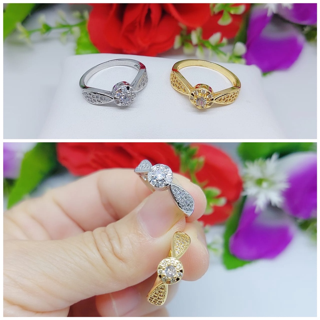 Cincin mata lapis emas perhiasan wanita jewelry 0119-0121