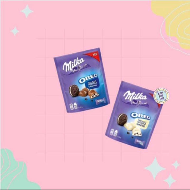 

NEW!!!! MILKA OREO MINIS WHITE/CHOCO ORGINAL