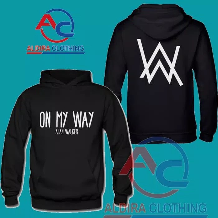 alan walker hoodie shopee