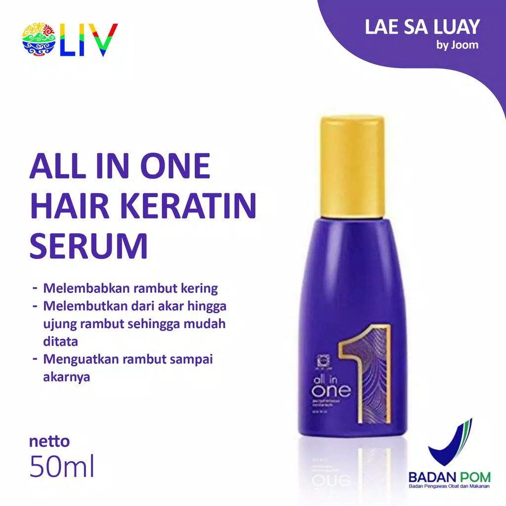 (CYBER) COD TERBARU LAE SA LUAY SHAMPOO + SERUM + KERATIN ORIGINAL 100% LULUS BPOM