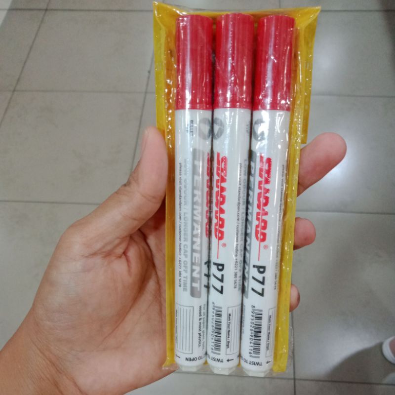 

Spidol marker Standar isi 3 pcs