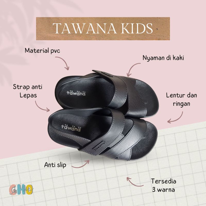 sepatu sandal tawana anak