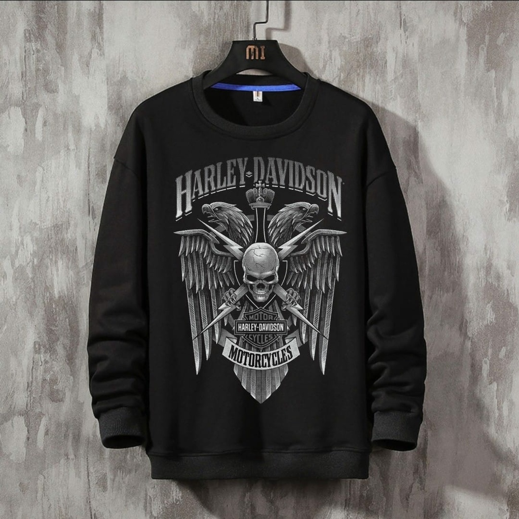 AMOSJKT28.ATASAN LENGAN PANJANG/BAJU PRIA DEWASA/JUMPER/BAJU HARLEY