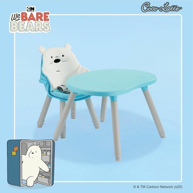 Cocolatte High Chair 3in1 Multiuse Bare Bear Edition