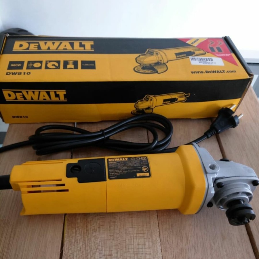 Jual Dewalt Gerinda Tangan 4 Inch DW 810 Angle Grinder Dewalt DW810 ...