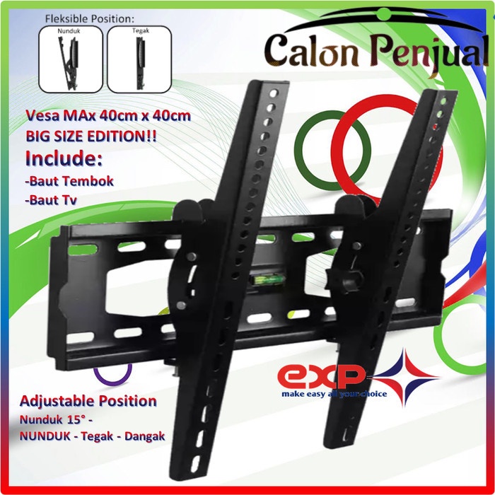 Bracket TV  CHANGHONG 42&quot; s/d 55&quot; waterpass GARANSI 100% COCOK!