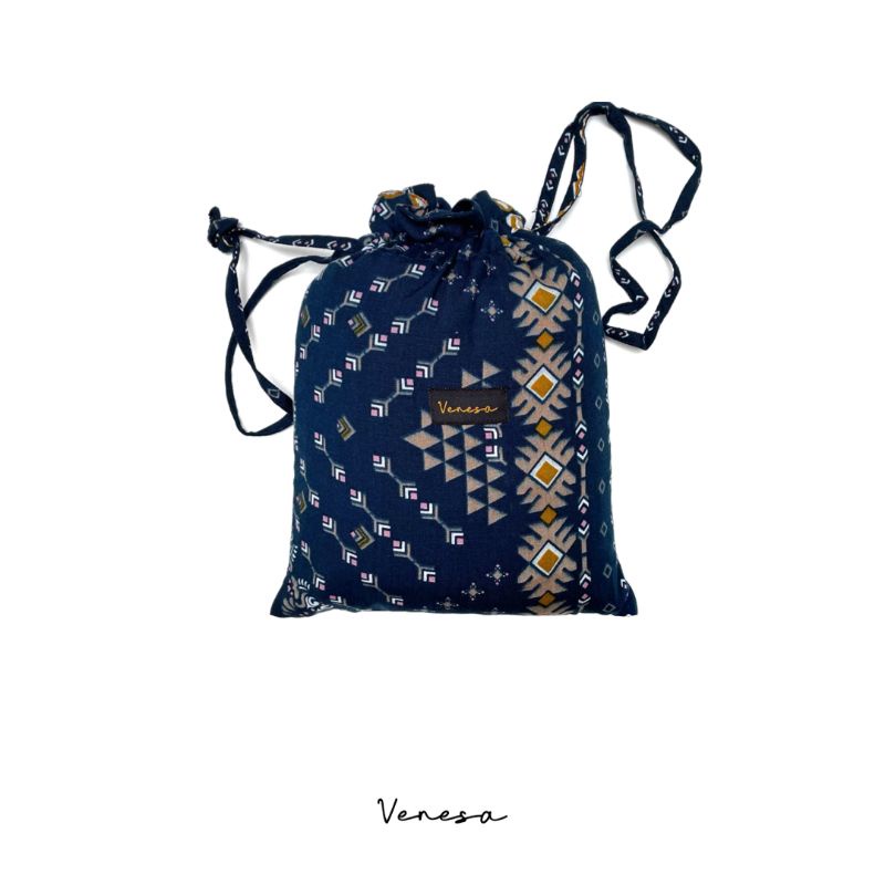 Mukena Venesa Alina Navy