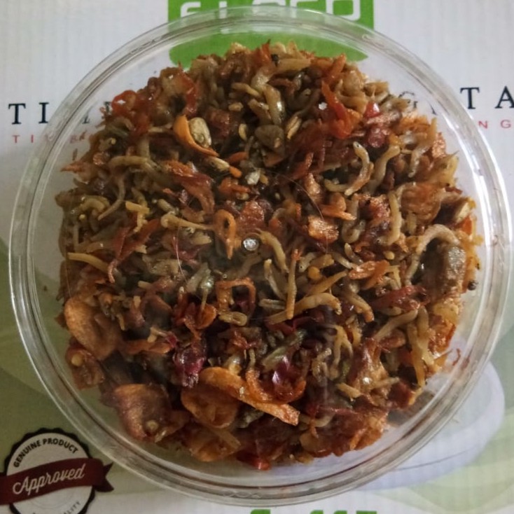 

Teri Bawang Pedas