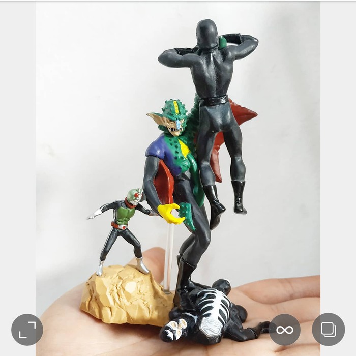 HG HDM Kamen Rider Ichigo Nigo Wcf Diorama Action Figure