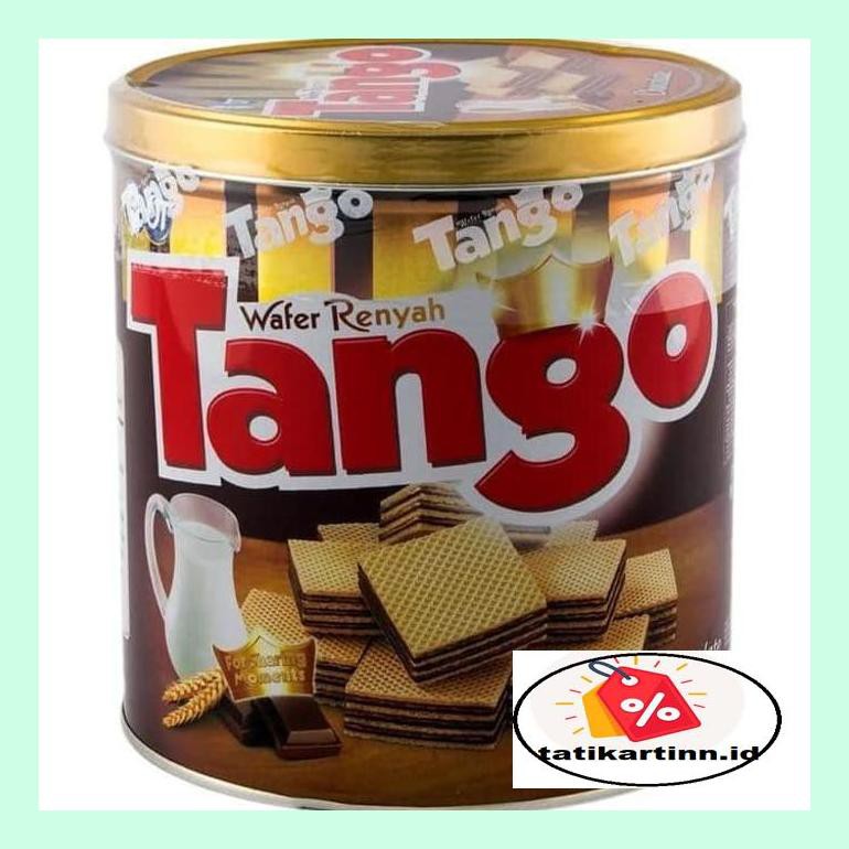 

T4Tksot Tango Wafer Chocolate Biskuit Kaleng 350 Gram Sotytat