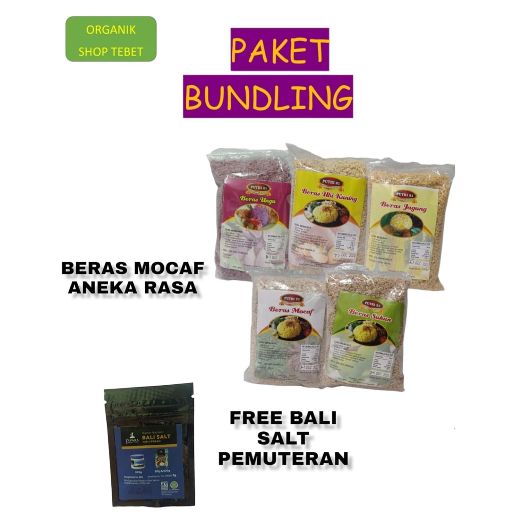 

Paket Bundling - Beras Analog Mocaf All Varian - 500gr