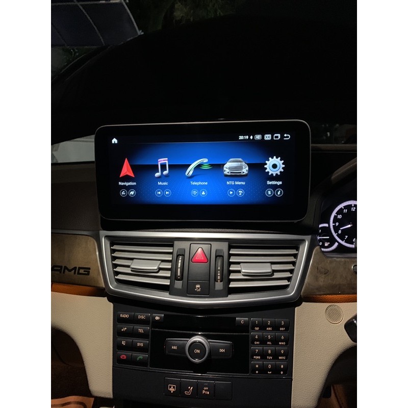 HEAD UNIT ANDROID 10 MERCEDES BENZ B C E CLASS W204 W212 W246 W176 HIGH SPECS APPLE CARPLAY