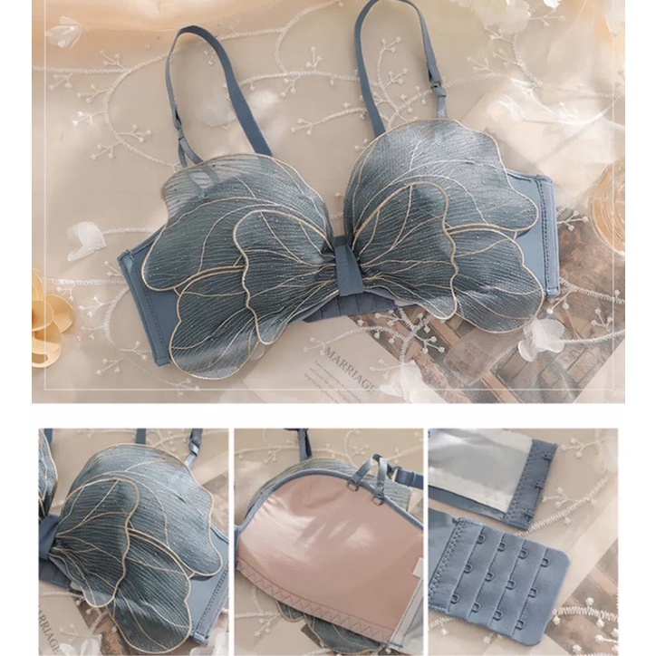 Bra Fashion (K-F39) Pakaian dalam wanita tanpa kawat / bra import korea